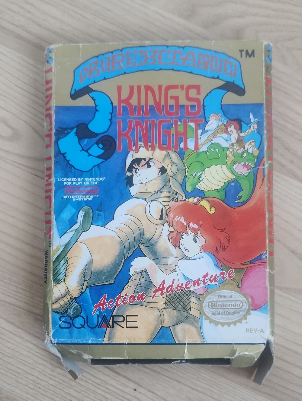 Kings Knight NES With Box